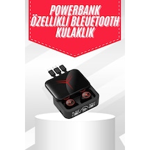 Tws Powerbank Kutulu Dijital Göstergeli Bluetooth Kulaklık Kablosuz Kulakiçi Kulaklık 1