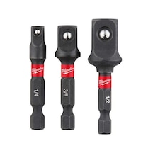 Milwaukee Hex Lokma Adaptor Seti 3 Prç 1/4-3/8-1/2