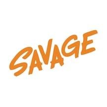 Savage Araba Sticker 17x17 Cm Turuncu