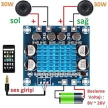 Tpa3110 Anfi Devresi Dijital Amplifikatör 2x30w Xh-a232