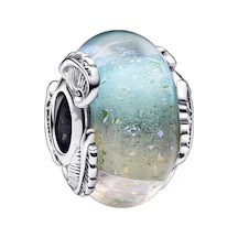 Nur Silver Murano Camlı Gümüş Charm - NUR-CM00395