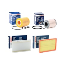 Opel Corsa C 1.7 Dtı 4'lü Filtre Bakım Seti 2002 - 2004 Bosch