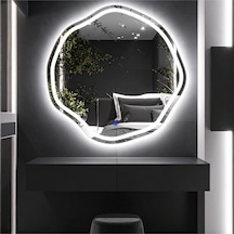 Lys Beyaz Led'li Lazer Kumlamalı Lavabo & Banyo Aynası Dokunmatik Sensörlü 60 X 60 Lys Beyaz Led'li Lazer Kumlamalı Lavabo & Banyo Aynası Dokunmatik Sensörlü 60 X 60