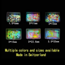 25 Yıllık Parlak Tüp Kendi Kendine Parlak Şişe Edc Kendi Kendine Parlak Işaretçi Pink 2x6mm 1 Piece Set