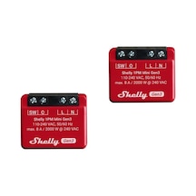 Shelly 1pm Mini Gen3 2'li Paket Enerji Ölçümlü Akıllı Röle