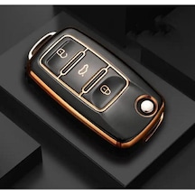 Leon Mk2 Golf 6 Scirocco Caddy Polo Uyumlu Lüks Anahtar Koruma Kı