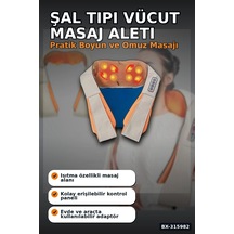 Boyun Ve Vücut Aleti Şal Tipi - Ev Ofis Ve Araç Kullanımına Uygun Bx-315982