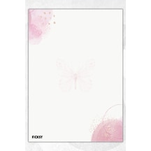 A5 Bloknot Çizgisiz Defter - 50 Yaprak - Memopad - Notepad - Not Defteri - Not Kağıdı - 1007 Çok Renkli