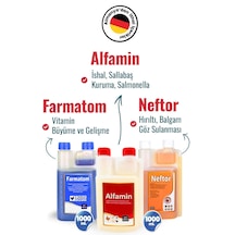 Munichvet 3lü Farmatom 1 Litre - Alfamin 1 Litre - Neftor 1 Litre