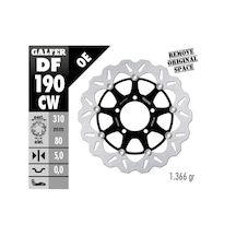 Kawasaki Ninja Zx-6r Ön Fren Diski 310 Mm 2013-2018 Galfer Dalgalı Hareketli Alüminyum Disk