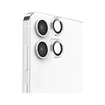 Newface Samsung Galaxy A06 Raze Metal Kamera Lens - Gümüş