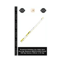 Premium Kalamar Avı Hobi Spin Avcılığı Nomura Nm23112025 Kanji Sw Egi Kamışı 250cm 1-35 Egi Standart