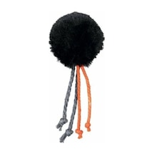 Trixie 4 CM Zilli ve Tüylü Peluş Kedi Top Oyuncağı Çok Renkli
