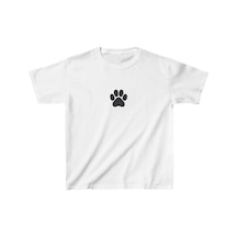 Unisex Çocuk Baskılı T-shirt - Beyaz