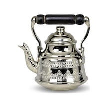 Üzüm Motifli Küçük Petekli Işlemeli Ihlamur Demliği 1 Mm Kalınlık Bakır