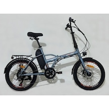 Roxform R-100 Elektrikli Katlanabilir Bisiklet 20 İnç Şehir Bisikleti Titanyum Mavi Roxform R-100 Elektrikli Katlanabilir Bisiklet 20 İnç Şehir Bisikleti Titanyum Mavi