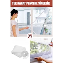 125x75cm Tek Kanat Pencere Tül Sineklik Tül