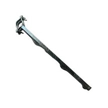 Ersa Saç Çamaşır Askısı Yuvarlak Balkon Demirleri Için 1 Takım 2 Gümüş