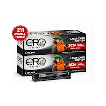 Hp Cf540a - 203a - Siyah Hp Pro Mfp M281fdn Uyumlu Toner - 2'li  Paket