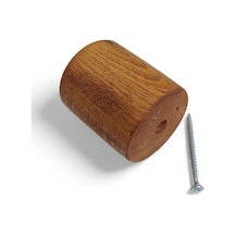 Masa - Mobilya - Ünite - Koltuk- Kanepe- Ahşap Ayak Takoz Yükseltici - 2.5 Cm Ceviz