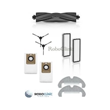 Dreame D10s Plus Model Kod:rls6ad Robot Süpürge Uyumlu Yedek Toz Torba, Fırça, Filtre, Mop 9 Parça