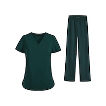 Suntek Kadın Scrubs Setleri Yaz Modern Ince Üst Ve Xxl-yeşil