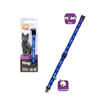 Karlıe - 695 - Kedi Tasması Çıng. - Novapazr - 30cm Mavi