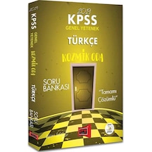 Yargı Yayınları 2019 KPSS Kozmik Oda Türkçe Tamamı Çözümlü Soru