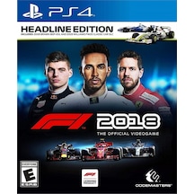 F1 2018 Headline Edition PS4 Oyun
