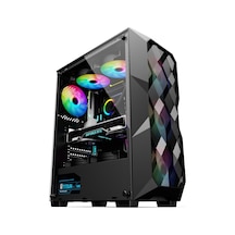 İzoly Midgard Fanlı RGB LEDUsb 3.0 500 W Atx Oyuncu Kasası