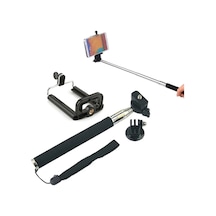 Gopro Uyumlu Monopod Ve Telefon Tutucu