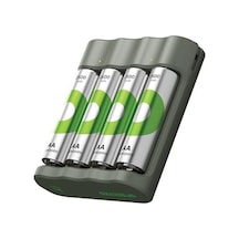 Gp B441 Usb Pil Şarj Cihazı 4 Adet 2600mah Aa Kalem Pilli Set