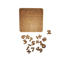 Sayıları Öğreniyorum Boyama Ve Puzzle Etkinliği
