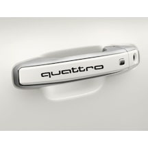 Audi Quattro Kapı Kolu Araç Sticker Yapıştırma 8Ad