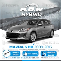 Rbw Hybrid Mazda 3 Hb 2009 - 2013 Ön Silecek Takımı - Hibrit