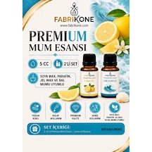 Premium Mum Esansı 5 Cc 2'li Set - Limon, Okyanus - Soya Wax, Parafin, Jel Wax Ve Bal Mumu Uyumlu Bkfab2lmok5 Karışık