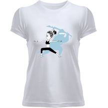 Yoga - Savaşçı 2 - Warrior 2 Kadın Tişört