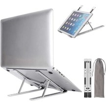 Cafele F1 Notebook Laptop Macbook Matebook Stand-Gümüş