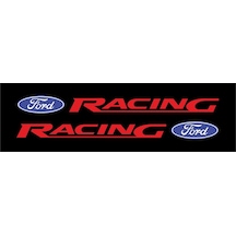 Oto Sticker Ford Racing Sticker Seti Sağ Sol 2 Adet 30Cm