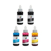 QC Epson EcoTank Uyumlu EKONOMİK Mürekkep Seti 70ml 5 Renk