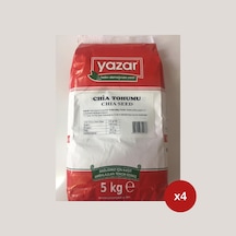 Yazar Chia Tohumu 5 Kg X 4 Paket