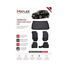 Citroen C3 2021 Model 4d Ekstra Havuzlu Paspas Ve Bagaj Havuzu Set