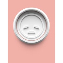 Emoji Üzgün Surat Kurabiye Kalıbı Ve Şeker Hamuru Kalıbı 0017-2