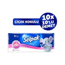 Selpak® Çiçek Kokulu Mendil 10 x 10 Adet