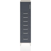 Hyperion Dolap Tek Raflı 7 Çekmeceli Tek Kapaklı 44x44x182 Ay... Aytaşı