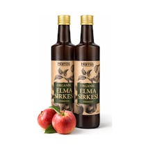 Organik Elma Sirkesi Fermente 500 Ml X 2 Adet