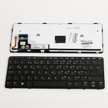 Laptopshop HP Uyumlu Elitebook 725 G2 Siyah Klavye Türkçe