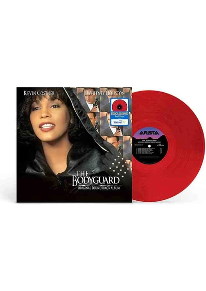 Whitney Houston - The Bodyguard Original Soundtrack Walmart Exclusive Red Vinyl Lp Plak