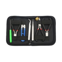 Xindoker 8 Parça Kuru Tahta Zımba Seti, Profesyonel Ve Amatör İçin Mücevher Yapımı, Tamir Ve Beading Araçları, Anti-kayma Kollü Ve Sıcaklık Dayanıklı