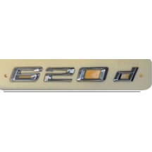 620d Krom Bagaj Yazısı 3a 3d 3abs